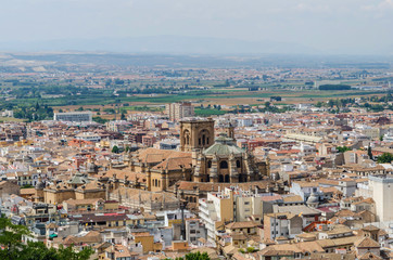 Fototapeta na wymiar Granada cathedral