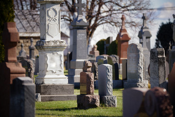 Fototapeta premium Cemetery