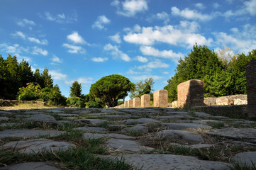 antica strada romana 