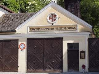 Florianijünger - Feuerwehrhaus der Freiwilligen Feuerwehr in St. Florian