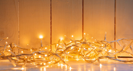 Grußkarte - Lichterglanz - Frohe Weihnachten