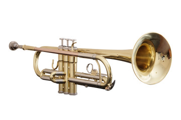 Obraz na płótnie Canvas classical music wind instrument trumpet