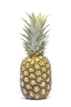 pineapple fruit isolated on white background