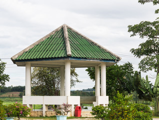 the pavilion