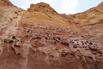 Honeycomb gorge at Kennedy Ranges National Park, Western Australia
