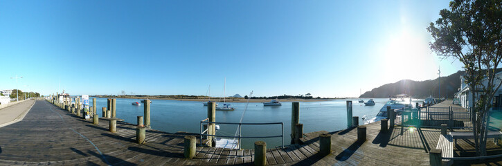 Der Hafen von Whakatane
