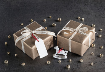 Geschenke, Schleife, Geschenksanhänger, Weihnachtschmuck, Weihn