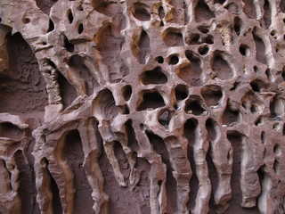 Honeycomb gorge at Kennedy Ranges National Park, Western Australia
