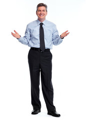 Handsome businessman.