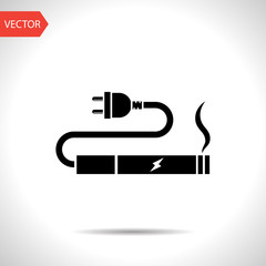 electronic cigarettes charge icon