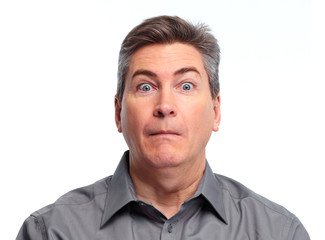 Obraz premium Thinking businessman.