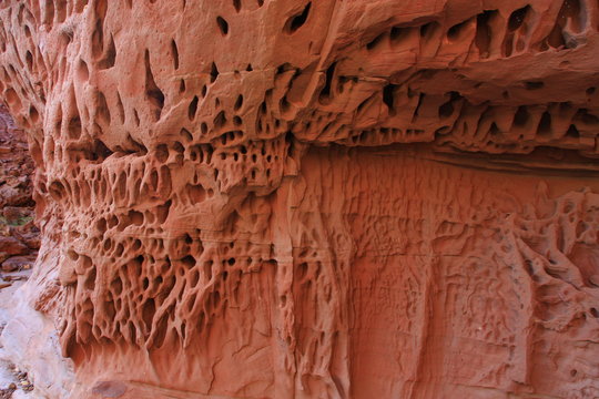 Honeycomb gorge at Kennedy Ranges National Park, Western Australia
