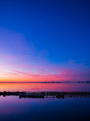 Sunset in Lefkas island