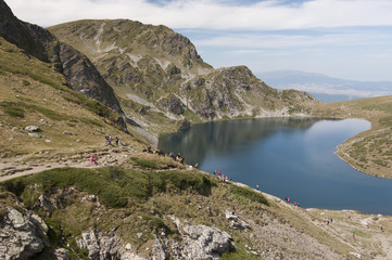 Seven Rila Lakes / The Seven Rila Lakes are a group of glacial lakes, situated in the northwestern Rila Mountains in Bulgaria.