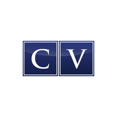 Letter Iitial Logo CV