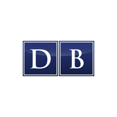 Letter Iitial Logo DB