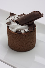 creamy chocolate mousse