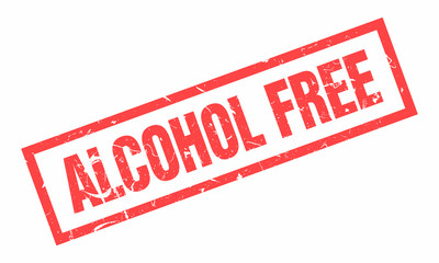 Vector Alcohol Free stamp