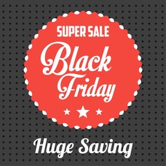 Black Friday Vector Template