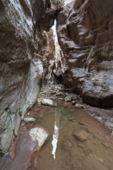 Avakas Gorge. Akamas peninsula.Cyprus