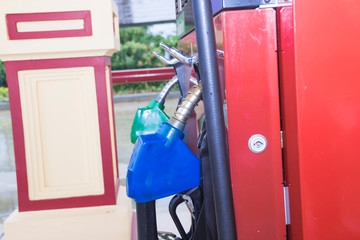 gasoline station fuel pump
