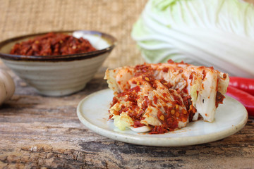 Kimchi korean food