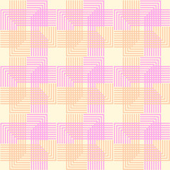 Geometric seamless pattern background with line.