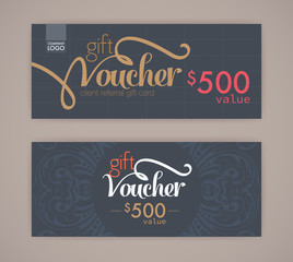 gift voucher template.