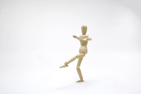 デッサン人形 投球フォーム Stock 写真 Adobe Stock