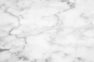 White marble background.