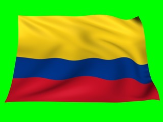 Obraz premium Flag of Colombia