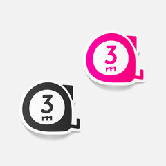 realistic design element: cartridges meters