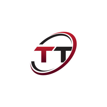 Modern Initial Logo Circle TT