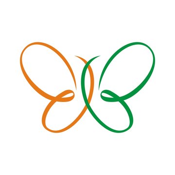 Butterflies Logo Template