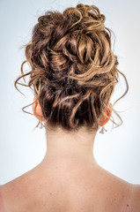 вечерняя прическа