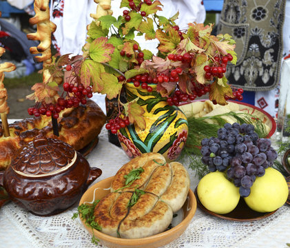 Ukrainian kitchen table