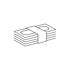 money icon thin