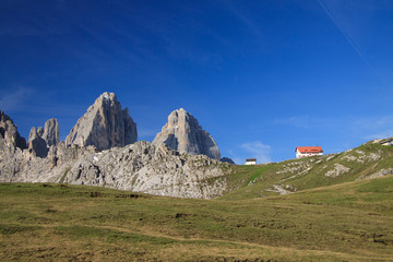 tre cime di Lavaredo (Dolomiti)