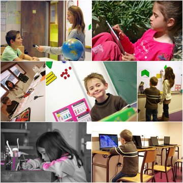  montage &eacute;cole - salle de classe 