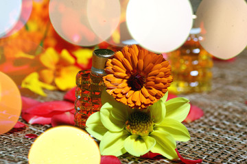 Petals perfume bottles