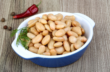 Canned white beans