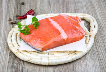 Salmon fillet