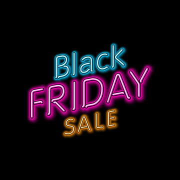 black friday hanging sign. Vector Illustration, eps10, contains transparencies.