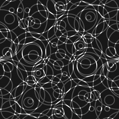 Seamless texture with circles. Abstract background