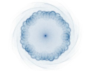 Abstract lens flare space or time travel concept background