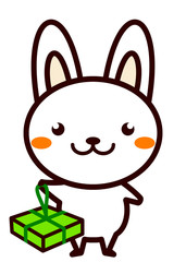 お土産を持った動物シリーズ