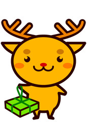 お土産を持った動物シリーズ