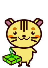 お土産を持った動物シリーズ