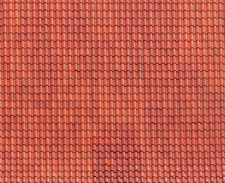 Modern tiles roof