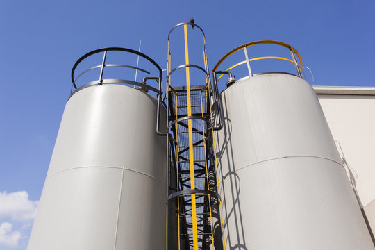 Industrial Chemical Storage Tanks